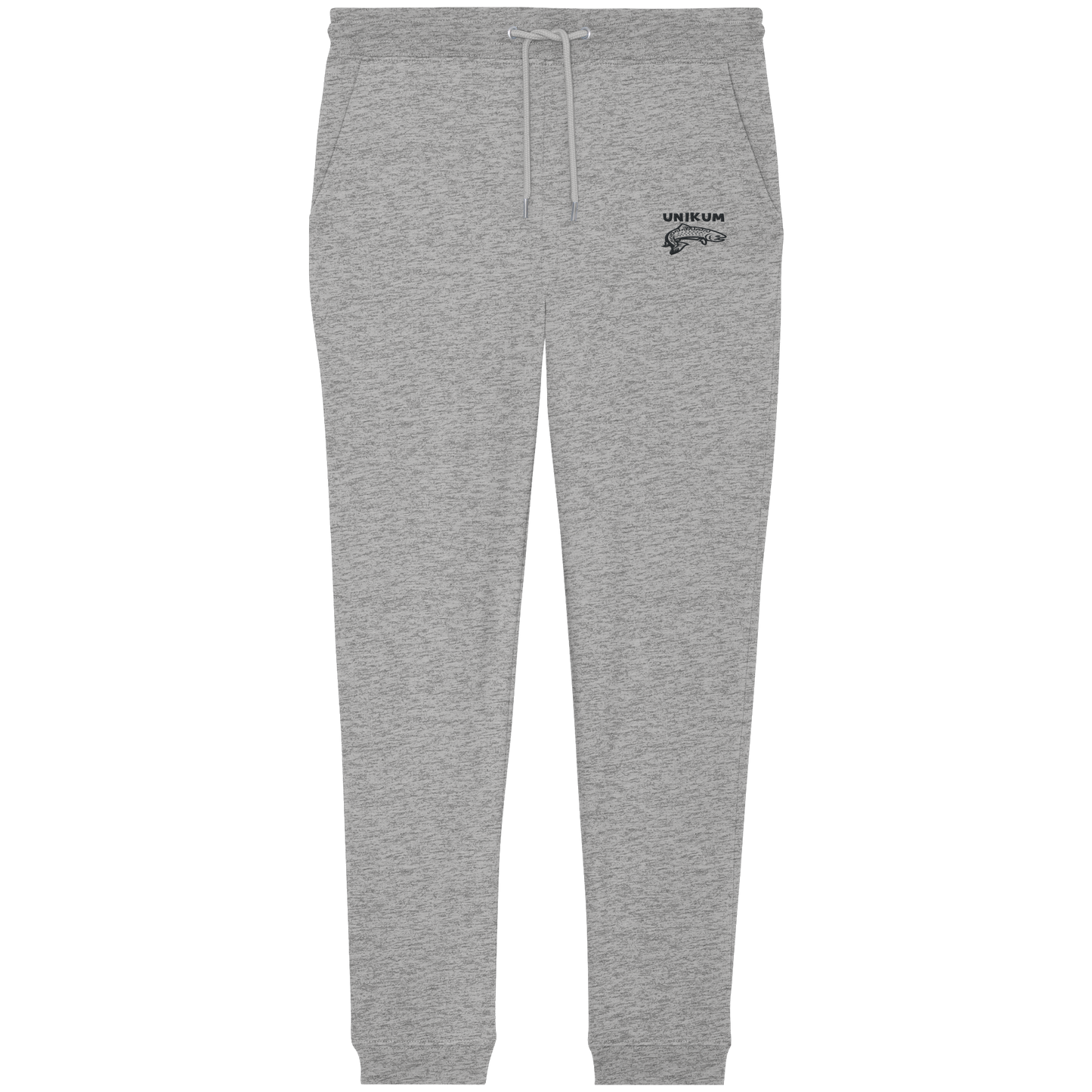 Unikum Trout – Gestickte Forelle - Organic Jogger Pants