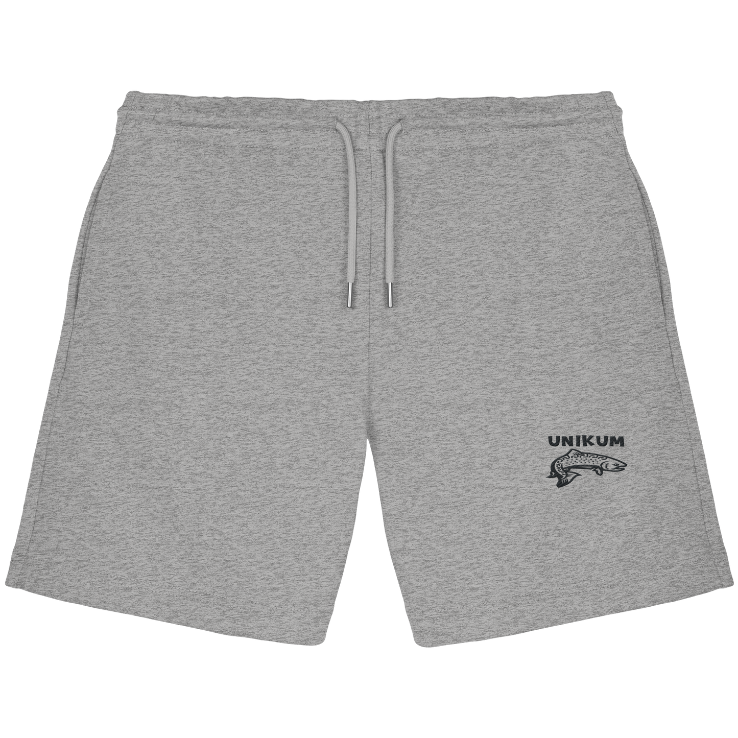 Unikum Trout – Gestickte Forelle - Organic Jogger Shorts