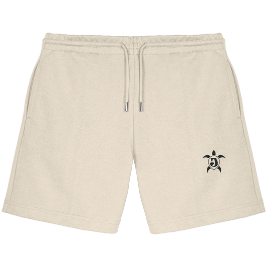 Unikum Basics – Gestickte Kollektion - Organic Jogger Shorts