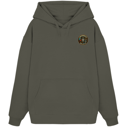Gedruckte Bayerwald Kollektiv – Handwerk & Natur  - Organic Oversize Hoodie