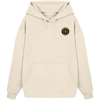 Gedruckte Bayerwald Kollektiv – Handwerk & Natur  - Organic Oversize Hoodie