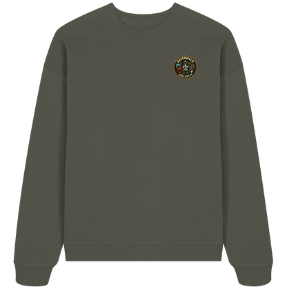 Gedruckte Bayerwald Kollektiv – Handwerk & Natur  - Organic Oversize Sweatshirt