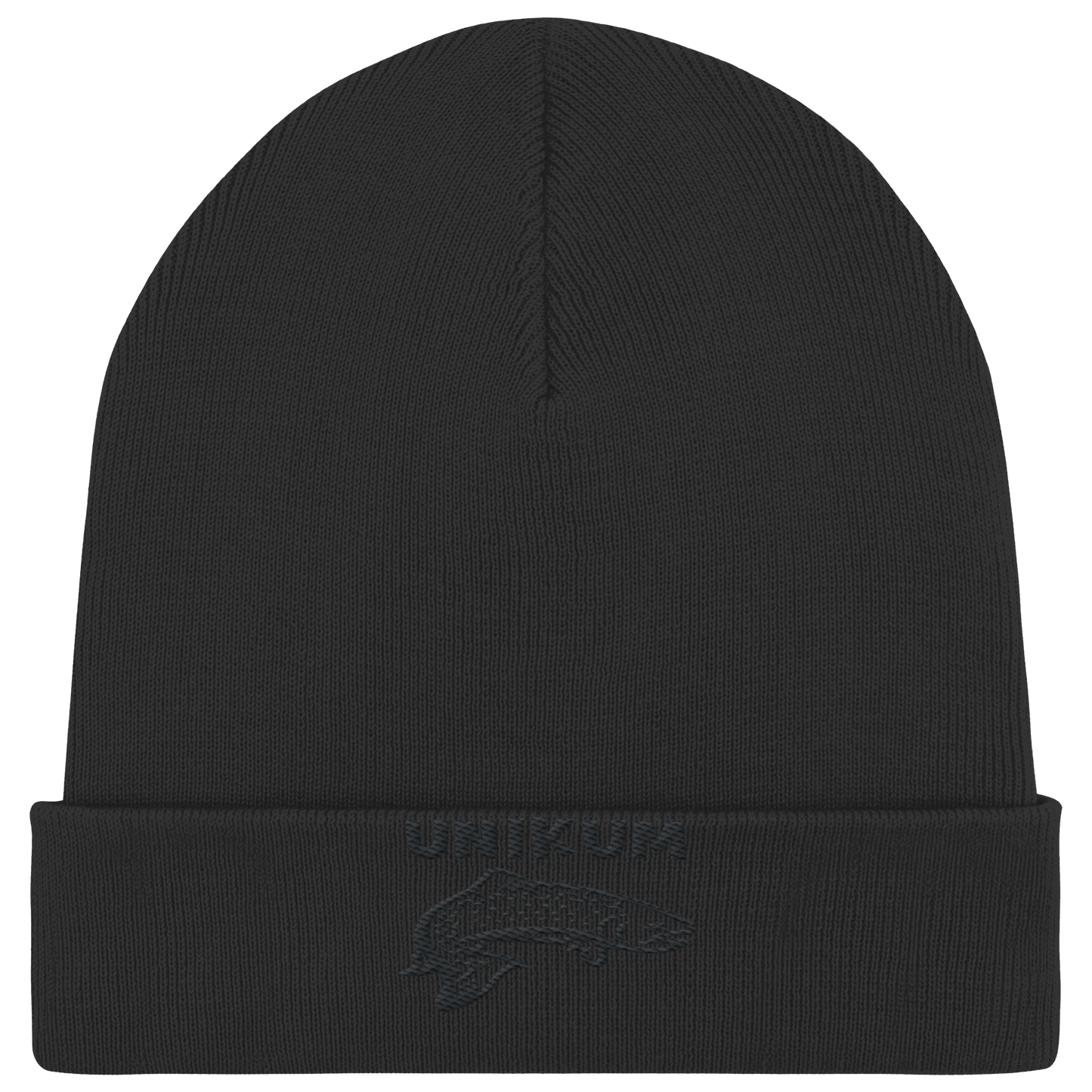Unikum Trout – Gestickte Forelle - Organic Rib Beanie