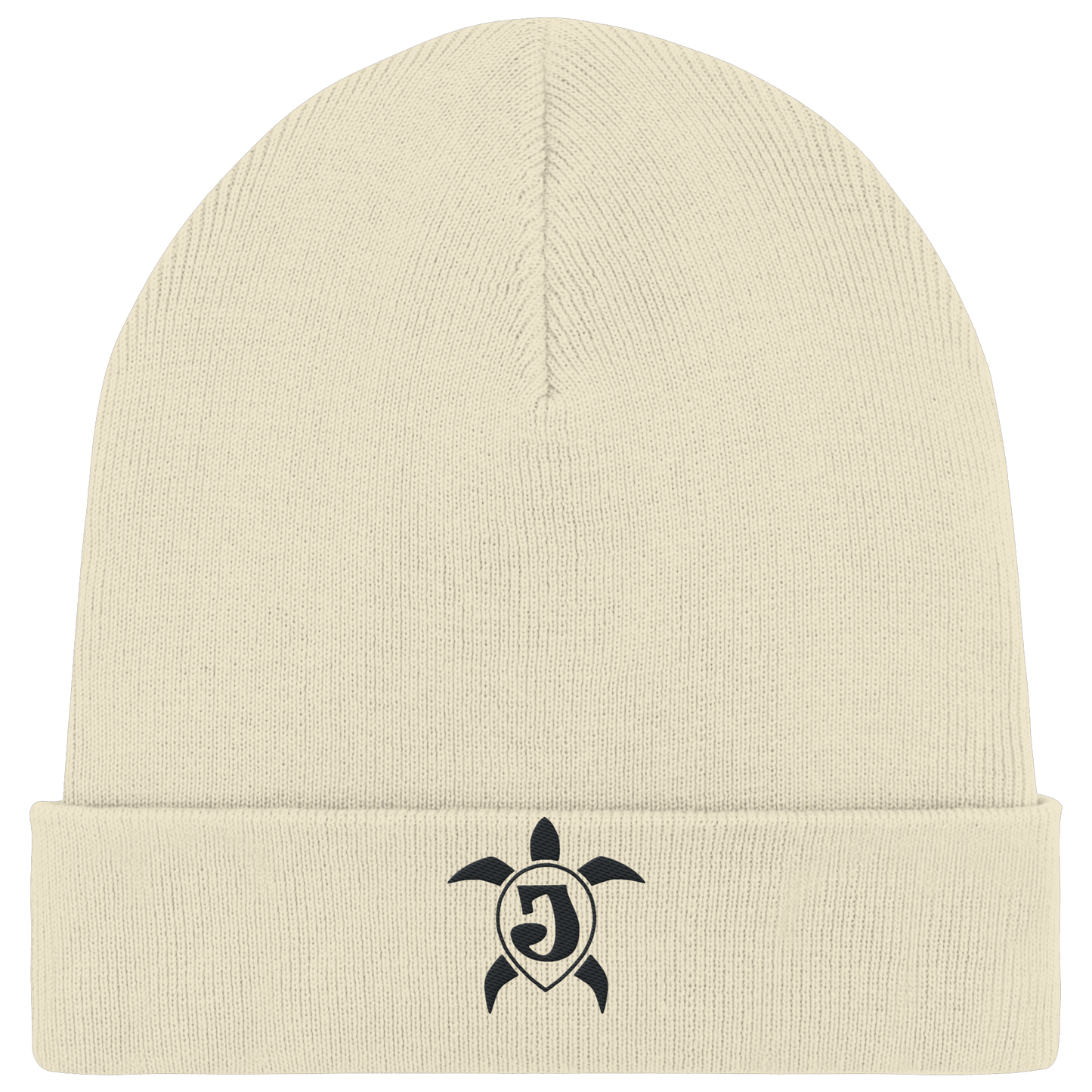 Unikum Basics – Gestickte Kollektion - Organic Rib Beanie