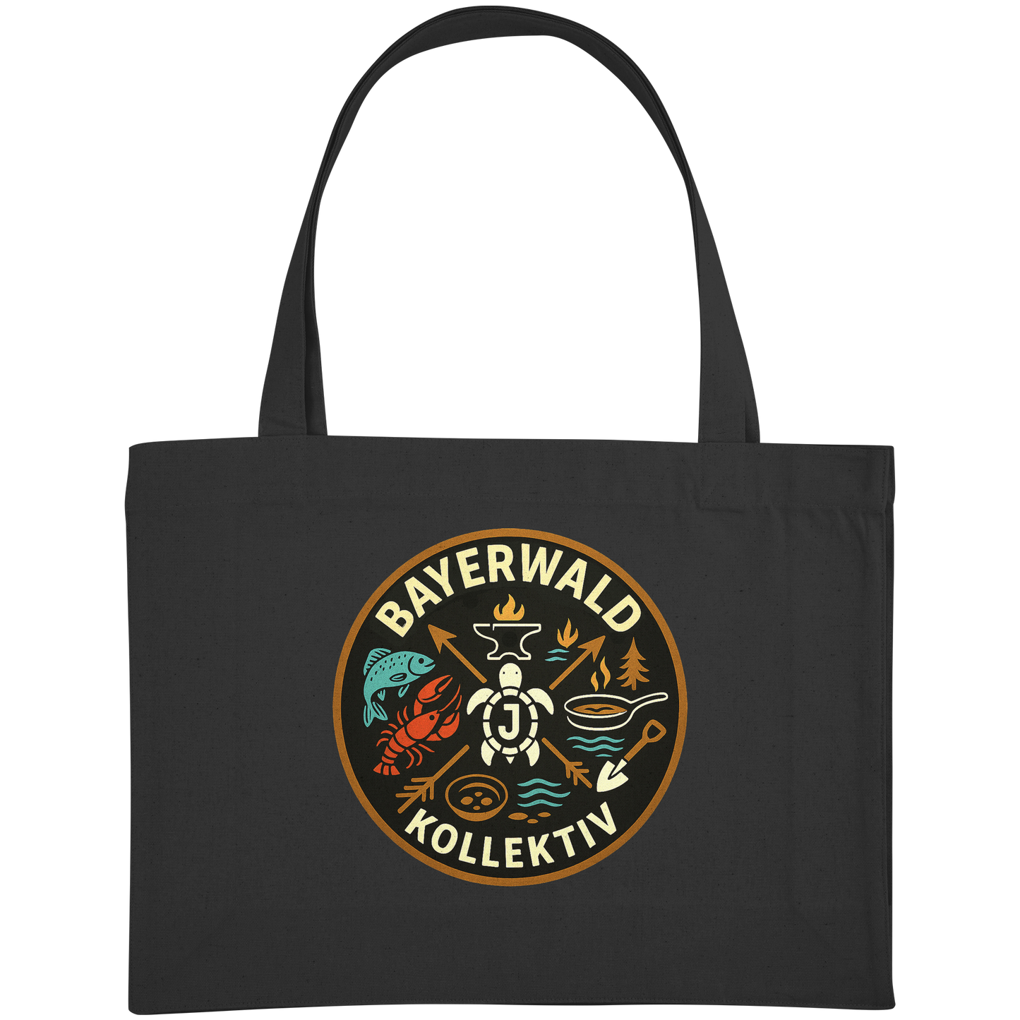 Gedruckte Bayerwald Kollektiv – Handwerk & Natur  - Organic Shopping-Bag