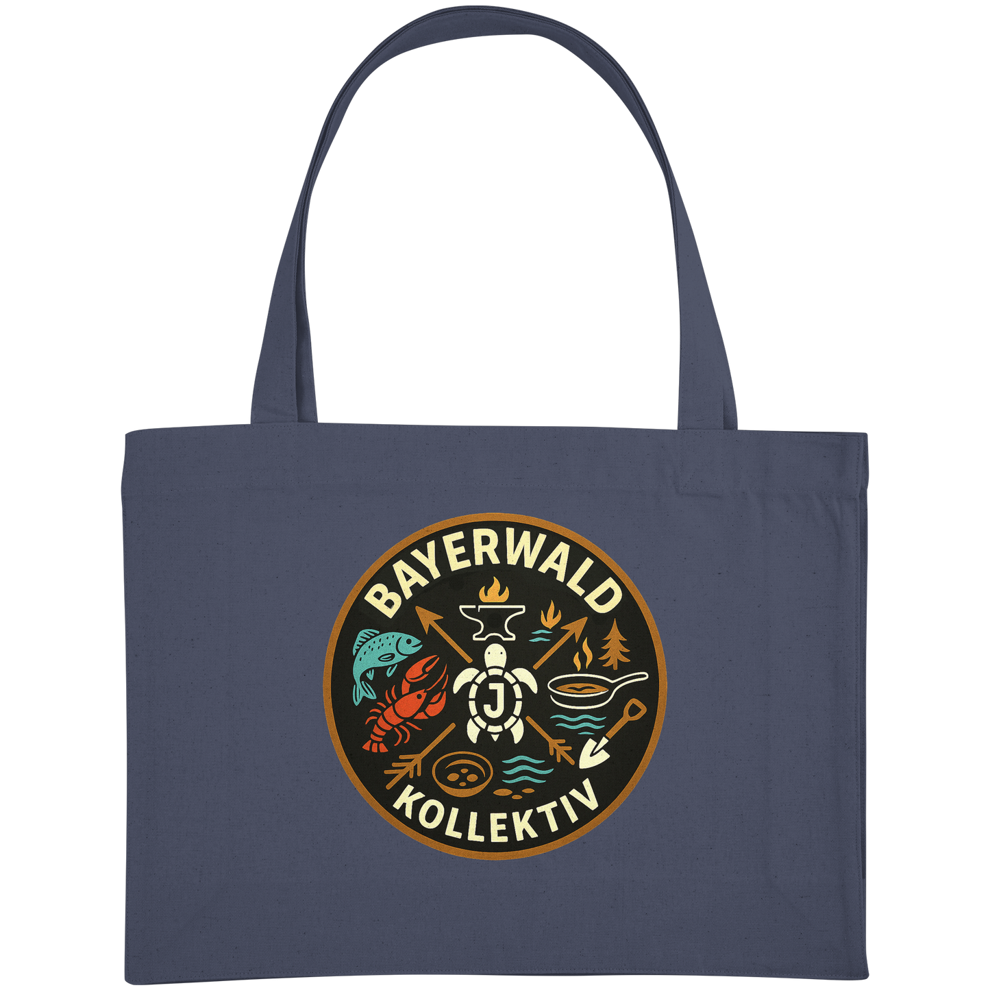 Gedruckte Bayerwald Kollektiv – Handwerk & Natur  - Organic Shopping-Bag