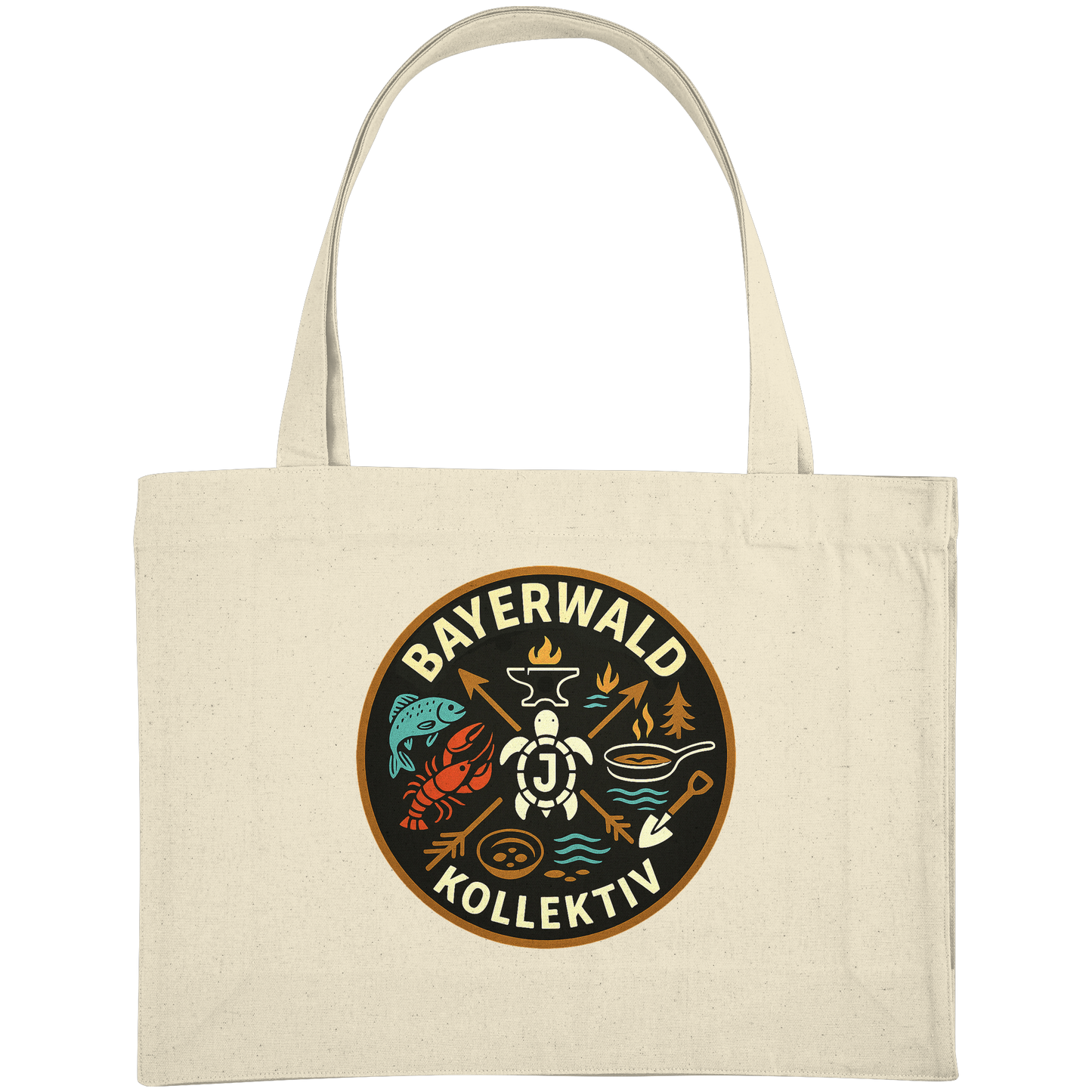 Gedruckte Bayerwald Kollektiv – Handwerk & Natur  - Organic Shopping-Bag