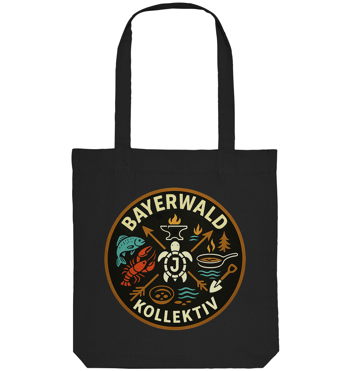 Gedruckte Bayerwald Kollektiv – Handwerk & Natur  - Organic Tote-Bag