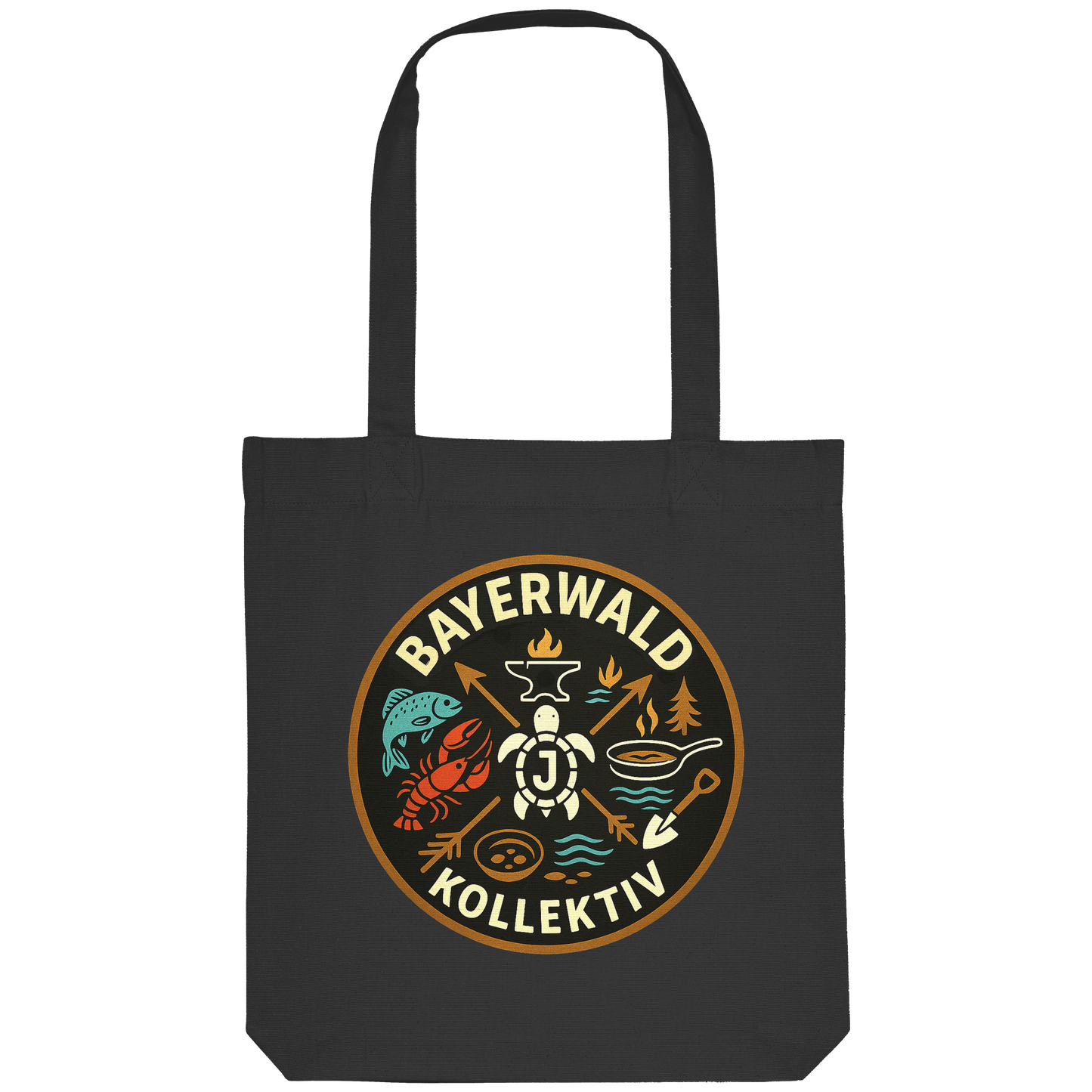 Gedruckte Bayerwald Kollektiv – Handwerk & Natur  - Organic Tote-Bag