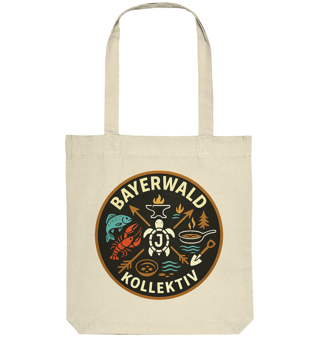 Gedruckte Bayerwald Kollektiv – Handwerk & Natur  - Organic Tote-Bag