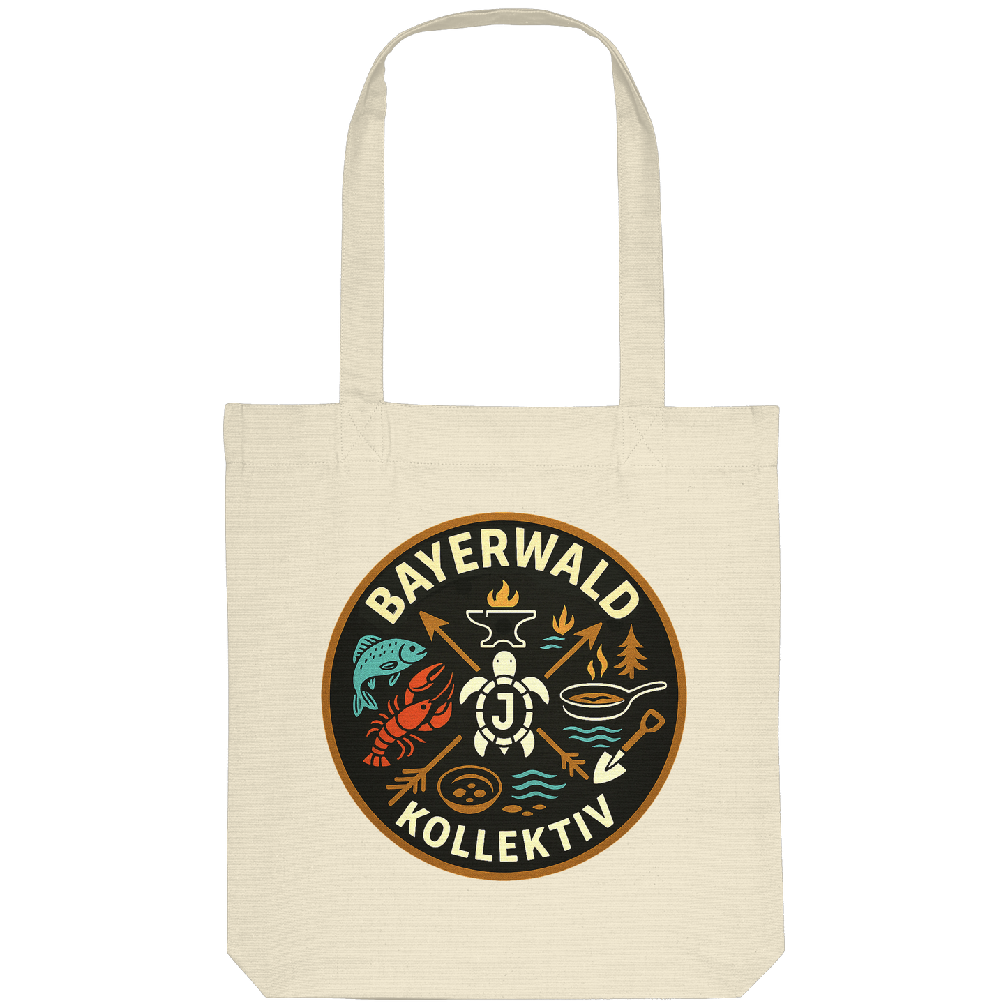 Gedruckte Bayerwald Kollektiv – Handwerk & Natur  - Organic Tote-Bag