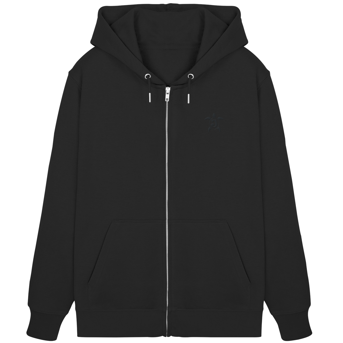 Unikum Basics – Gestickte Kollektion - Organic Zipper