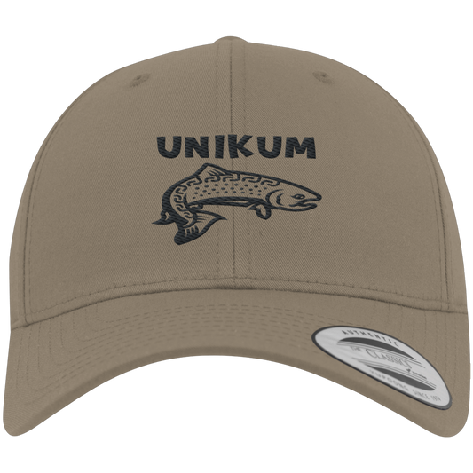 Unikum Trout – Gestickte Forelle - Premium Baseball Cap