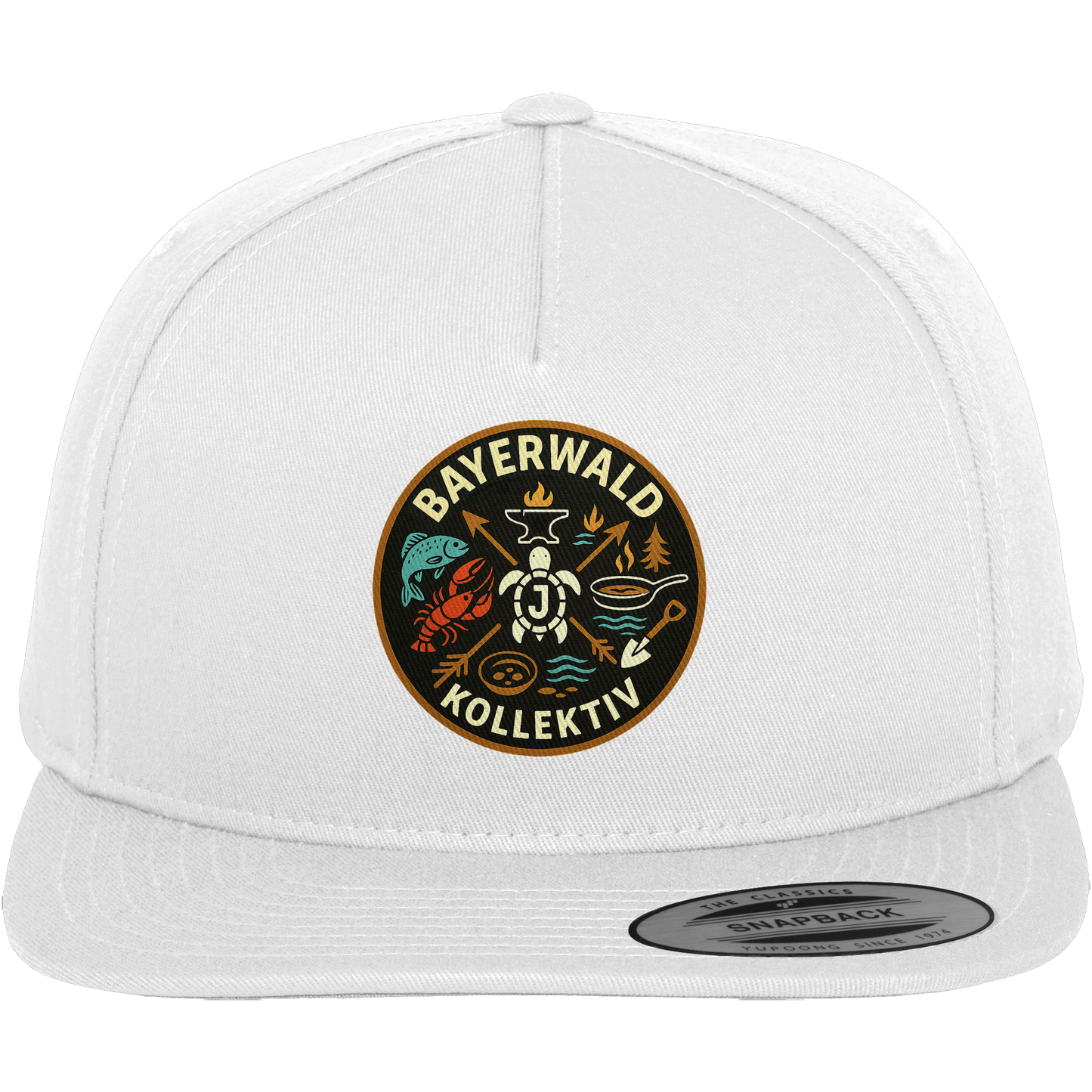 Gedruckte Bayerwald Kollektiv – Handwerk & Natur  - Premium Snapback
