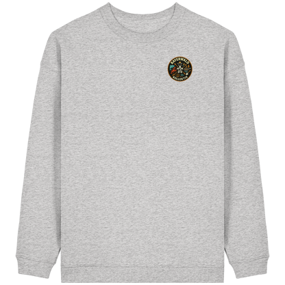 Gedruckte Bayerwald Kollektiv – Handwerk & Natur  - Womens Organic Oversized Sweatshirt