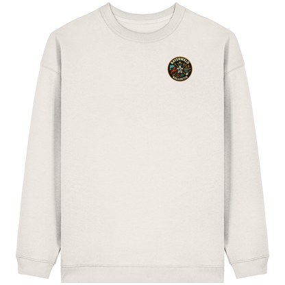 Gedruckte Bayerwald Kollektiv – Handwerk & Natur  - Womens Organic Oversized Sweatshirt